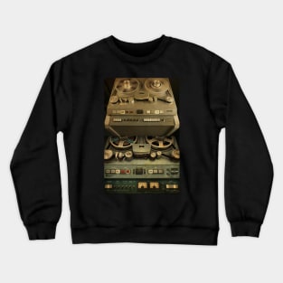 Vintage Sound System Mixed Setup Audio HiFi Crewneck Sweatshirt